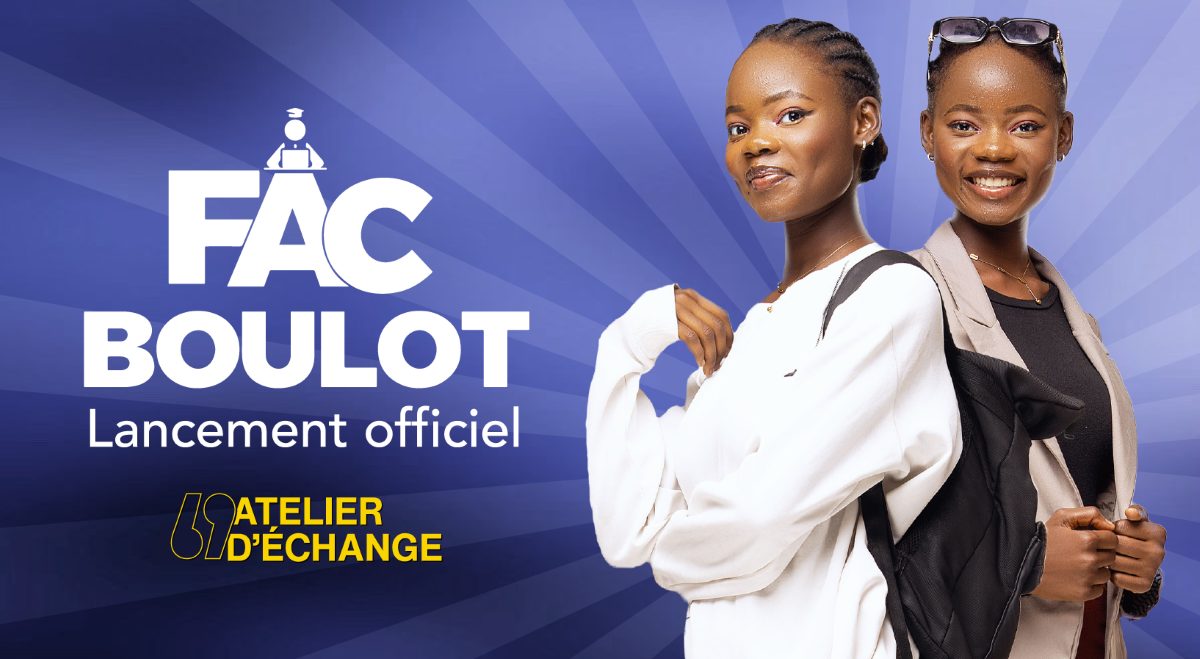 Affiche de lancement Fac Boulot